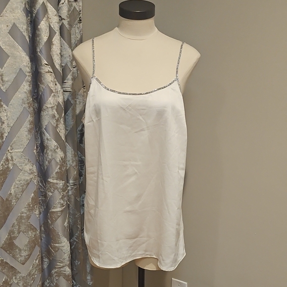 River Island Other - River Island White Satin Chemise